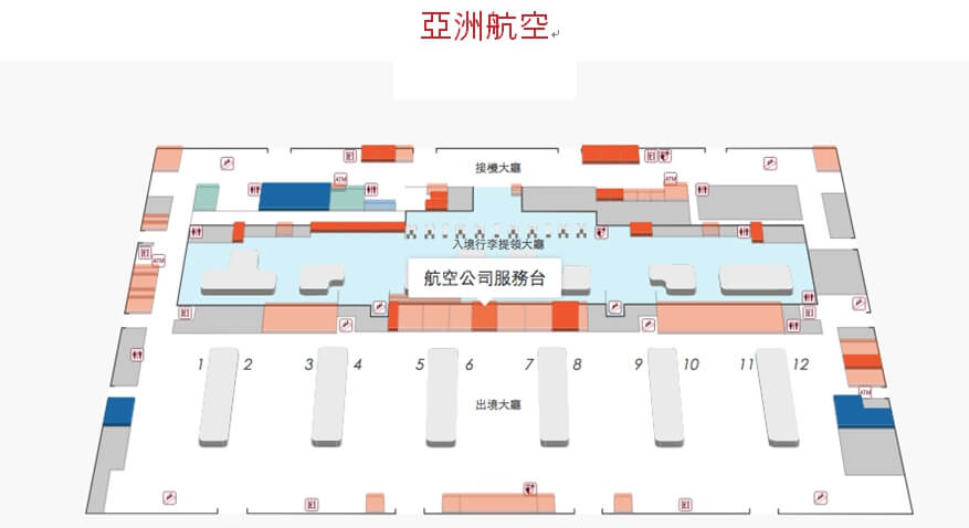 台北桃園直飛克拉克航班